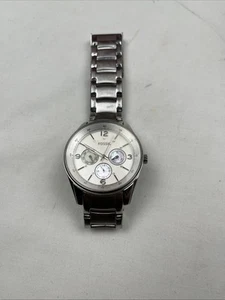 Fossil BQ1474 Stainless Steel Chronograph Pearlized Sub Dial Quartz Mens Watch - Picture 1 of 10