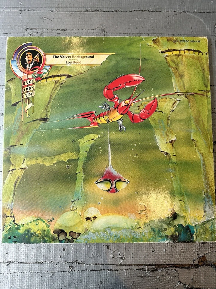 The Velvet Underground Ft. Lou Reed 2 LP EX + VINYL ‘ ONCE UPON A TIME COVER VG+ - Image 1 of 4