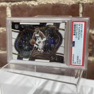 2022 Select De’Aaron Fox White Disco /75 - PSA 10 - Low Pop! - Picture 1 of 5