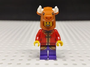 Lego Chinese New Year Figur year of the ox guy  jahr des ochsen Figur hol224 Neu - Bild 1 von 2