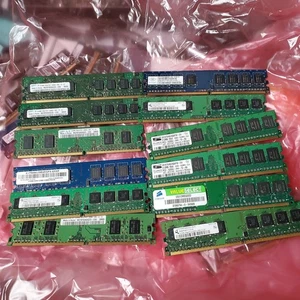 Lot 12x 512mb DDR2 Desktop RAM Memory HYNIX SAMSUNG CORSAIR ETC NON-ECC - Picture 1 of 14