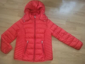 Street One "Tilda" Damen Steppjacke Winterjacke mit Kapuze Gr. 42, XL, Rot - Bild 1 von 7
