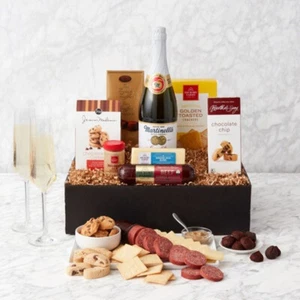 Congrats: Gourmet Sparkling Cider, Sweet & Savory Gift Box from Great Arrivals - Picture 1 of 1