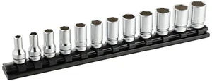 Koken RS3300XZ/12 Z-EAL Semi Deep Hex Socket Wrench Set 12-piece 3/8" (9.5sq) K - Picture 1 of 2