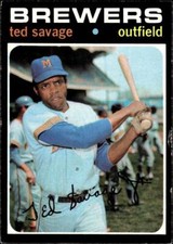 TED SAVAGE 1971 Topps #76 BUY ANY 2 ITEMS FOR 50% OFF   B210R3S23P13