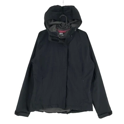 Abrigo Chaqueta Impermeable SALOMON Mujer Con Capucha Clima Pro Talla L Foto 1 de 4