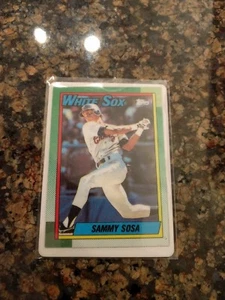 1990 Topps Sammy Sosa Rookie RC Ceramic Porcelain R&N China Card - Picture 1 of 8