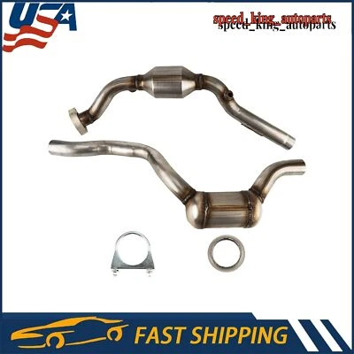 Right Catalytic Converter For Mercedes-Benz ML320 1998 1999 -2001 2002 2003  - Image 1 of 4