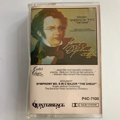 Schubert Symphony No 9 in C Major Eugen Jochum (Cassette) - Image 1 of 2