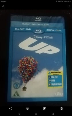 Up - Quadrilage Play 4-Disc Edition (DVD/Blu-ray, 2009) New. Cert U. Incls Slip - Image 1 of 2