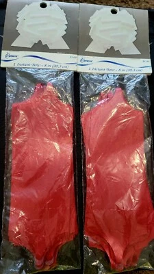 Large Red Pull String Instant Bows- 2 Pack - Image 1 of 2