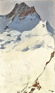 Lienzo de arte de pared John Lavery The Summit of the Jungfrau 1913 - Imagen 1 de 1