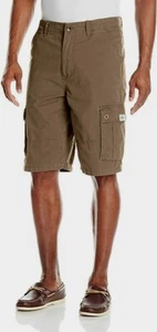 Pantalones cortos de carga para hombre Life is Good marrón talla 32 nuevos con etiquetas - Imagen 1 de 8