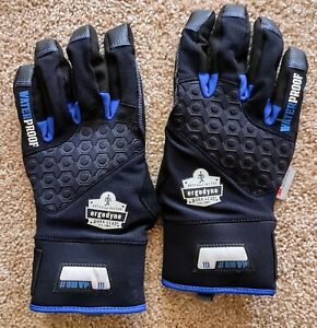 3M Ergodyne Proflex 818WP Thermal Waterproof Work Gloves Cold Freezer, Size L