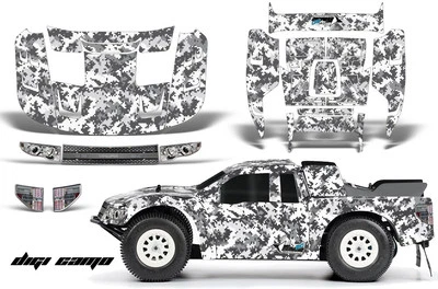 RC Body Graphics Kit Decal Sticker For Pro-Line Flo-Tek Ford Raptor DIGI W - Image 1 of 2