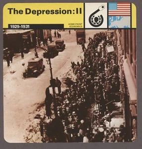 Tarjeta de servicio de edición The Depression: II economía de la Segunda Guerra Mundial - Imagen 1 de 1