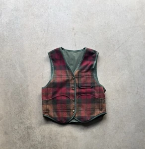 Vintage London Fog Wool Hunting Vest Size Medium - Picture 1 of 5