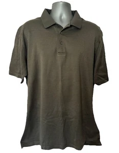 Herren Ledbetter Golf Shirt Stays Cool Tech Gr. XL grau grün kariert neu ohne Etikett - Bild 1 von 6