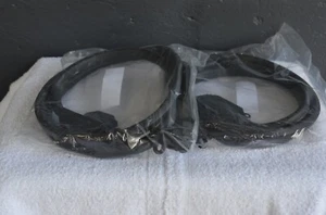 1969-1977 C3 CORVETTE COUPE - Pair of Left & Right DOOR SEAL WEATHERSTRIPS - USA - Picture 1 of 3