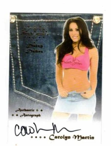 2012 Benchwarmer Daizy Dukez Autograph Carolyn Martin - Picture 1 of 1