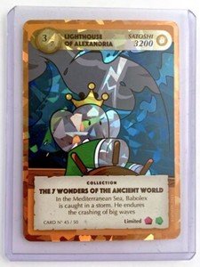 Babolex Card 45/50 | Lighthouse of Alexandria 3/7 | 2021 Vincent Faudemer US EN