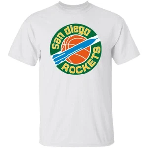 San Diego Rockets T-shirt Classic | NBA Basketball Team - Picture 1 of 8