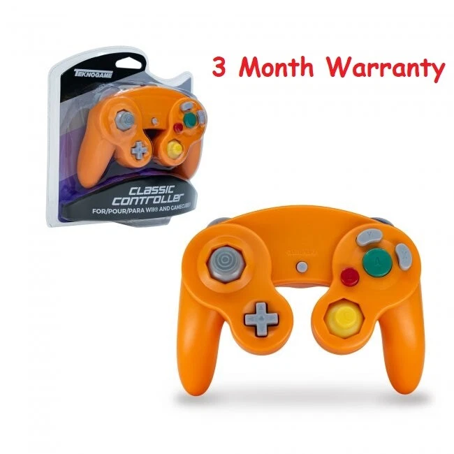 NEW CONTROLLER PAD FOR NINTENDO GAMECUBE GC WII ORANGE - Image 1 of 3