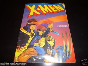 UNIQUE VINTAGE GREEK X - MEN TRADING CARDS STICKERS ALBUM BY CAROUSEL 1992 - Picture 1 of 12