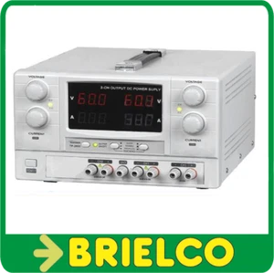 FUENTE DE ALIMENTACION REGULABLE DIGITAL DOBLE 0-60+0-60V 0-3A SALIDA 5V BD6893 - Imagen 1 de 1