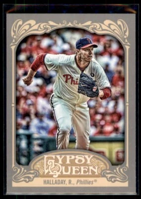 2012 Topps Gypsy Queen  Roy Halladay #10b Philadelphia Phillies   SP, VAR - Image 1 of 2