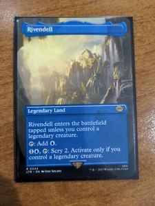 MTG Gran Burrone Il Signore degli Anelli: Racconti della Terra di Mezzo 0344 Regolare Raro - Foto 1 di 1