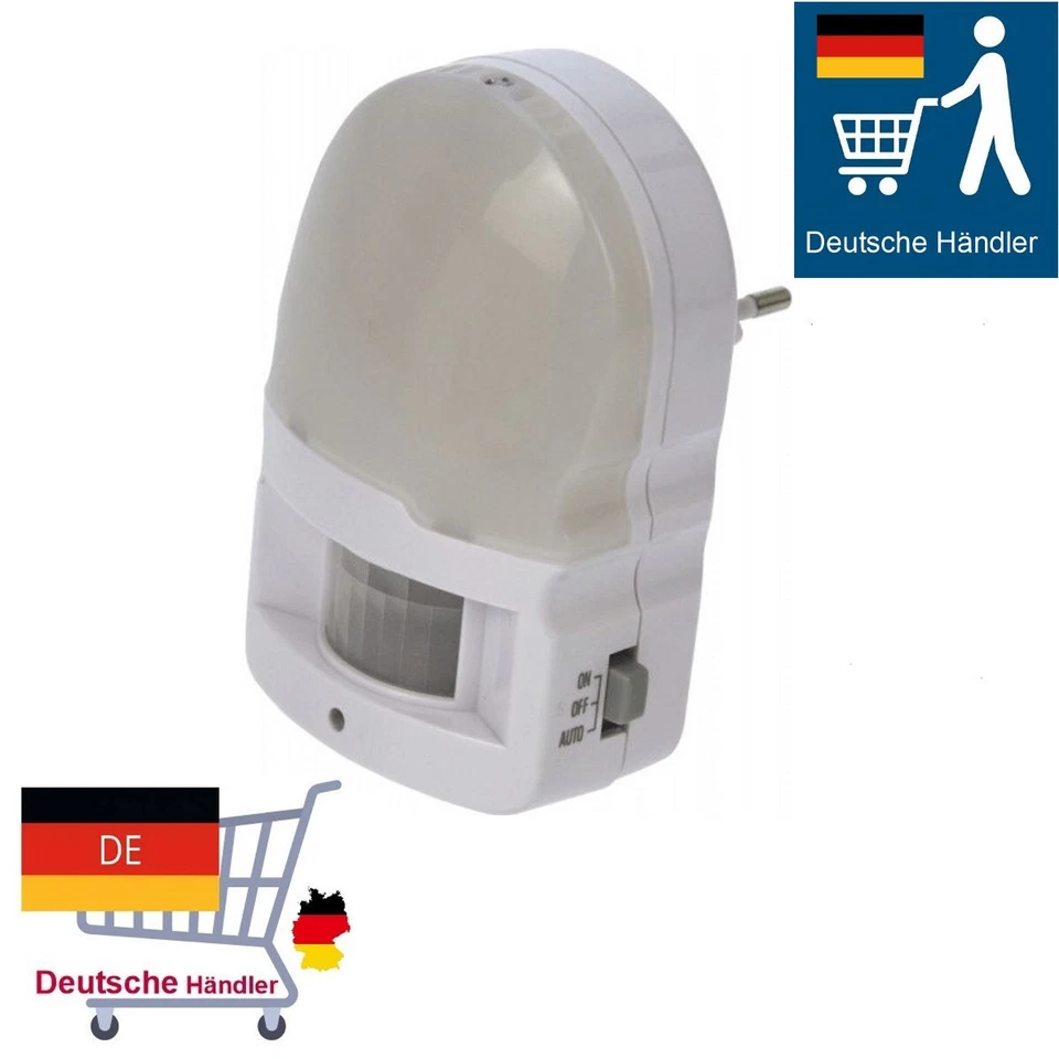 HEITRONIC LED Nachtlicht Bewegungsmelder