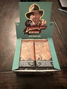 (1) Sealed Pack Topps 2008 : Indiana Jones Heritage  Movie Cards - Picture 1 of 5