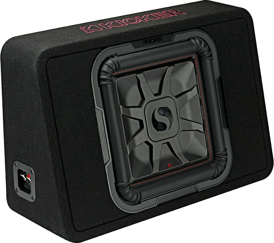 KICKER 46TL7T122 12 inch Loaded Solo Baric Single Sub Enclosure