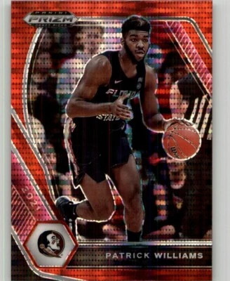 2021 Panini Prizm Draft Picks Patrick Williams Red Pulsar #47 Florida State - Image 1 of 2