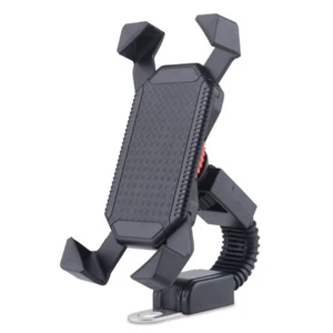 Motorbike Phone Hold Easy Mounting Phone Stand Safe Use Hold ABS - Photo 1 sur 8