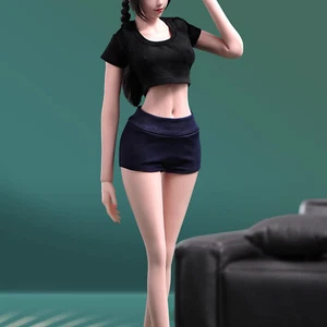 YM502 BJD,1/6 Silicone Female Body Large Breast Thin Waist 12" Action Figure - Picture 1 of 19