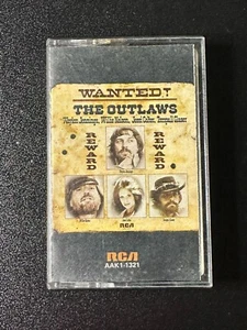 The Outlaws - Wanted - Audio Cassette Tape - VG & Works!! - Picture 1 of 7