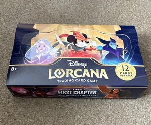 Disney Lorcana The First Chapter Sealed Booster Box 24 Packs Englisch - Bild 1 von 4