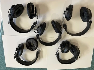 5 conjuntos de fones de ouvido profissionais vintage Fostex T20 - Imagem 1 de 4