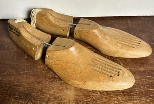 Vintage Paar Lloyd & Haig Holz Schuhspanner Dehner Formen 12" USA 9 4 - Bild 1 von 11