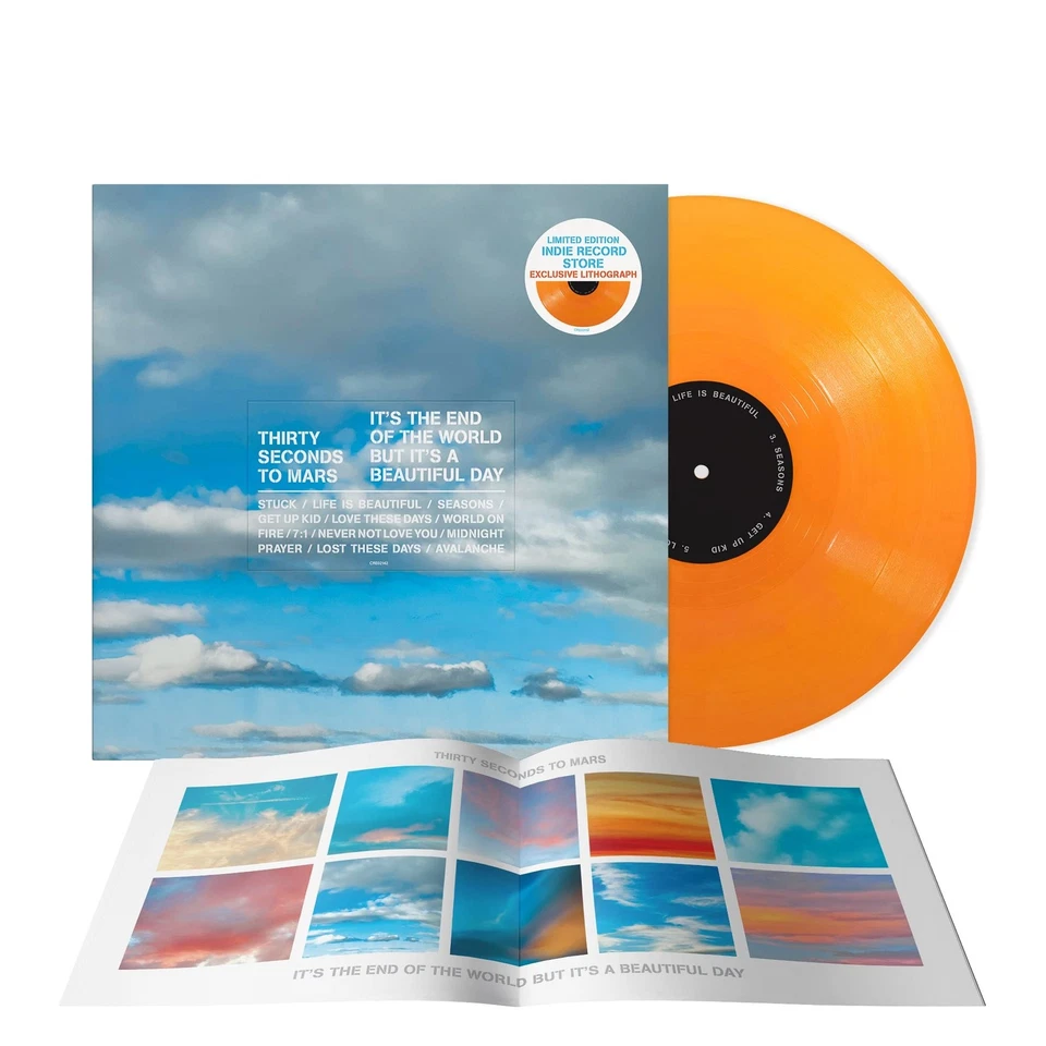 Thirty Seconds To Mars It's The End Of The World B (Vinyl) - Image 1 of 1