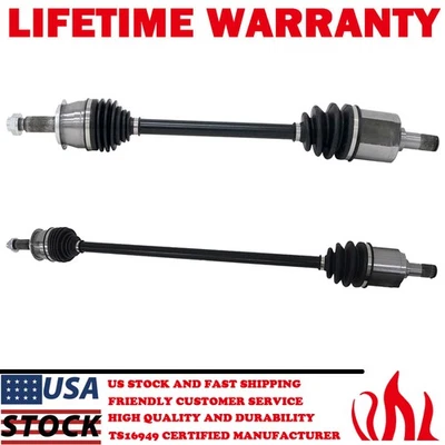 2x ejes CV transmisión automática delanteros izquierdo derecho Honda Accord L4 2003-2007 2,4 L Foto 1 de 4