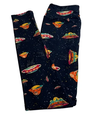 Leggings LuLaRoe OS Talla Única Espacio Alien OVNI Coloridas Unicornio Estrellas Envíos RÁPIDOS Foto 1 de 4