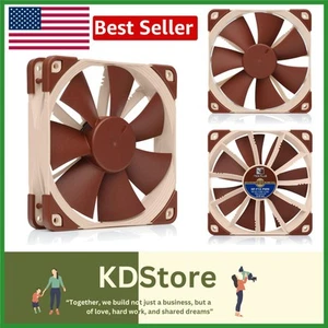 Reliable NF-F12 PWM 120mm Ventilation Fan for Custom PC Builds and Upgrades - Picture 1 of 9