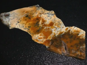 Dendtritic Opal 6 3/8 "x 2 3/8" -áspero -cables-pantalla--NUEVO - Imagen 1 de 3