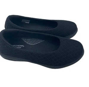 Sketchers Air-Cooled Arch Fit Womens Black Slip On Size 7 - Picture 1 of 8