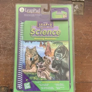 Leap Frog LeapPad 3 Science Amazing Mammals Interactive Book Cartridge "NEW" - Picture 1 of 4