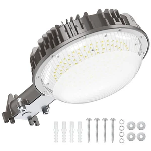 80W LED Barn Yard Outdoor Security Street Light Dusk to Dawn Flood Light 5000K - Picture 1 of 9