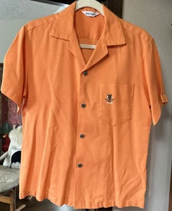 Vintage Hawaiihemd Medium Luau Tiki Aloha Camp Made In Hawaii - Bild 1 von 10